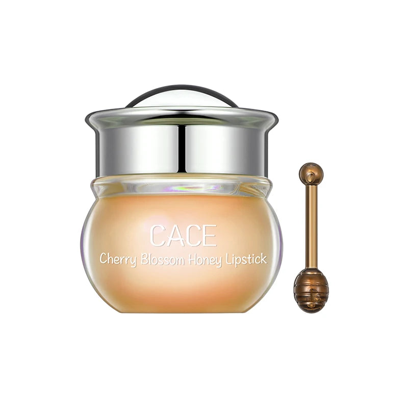 CACE Lovely Honey Cherry Lip Oil Nourishing Lip Balm Long Lasting Moisturizing Clear Lip Oil  Lip Gloss Lip Care Beauty Makeup