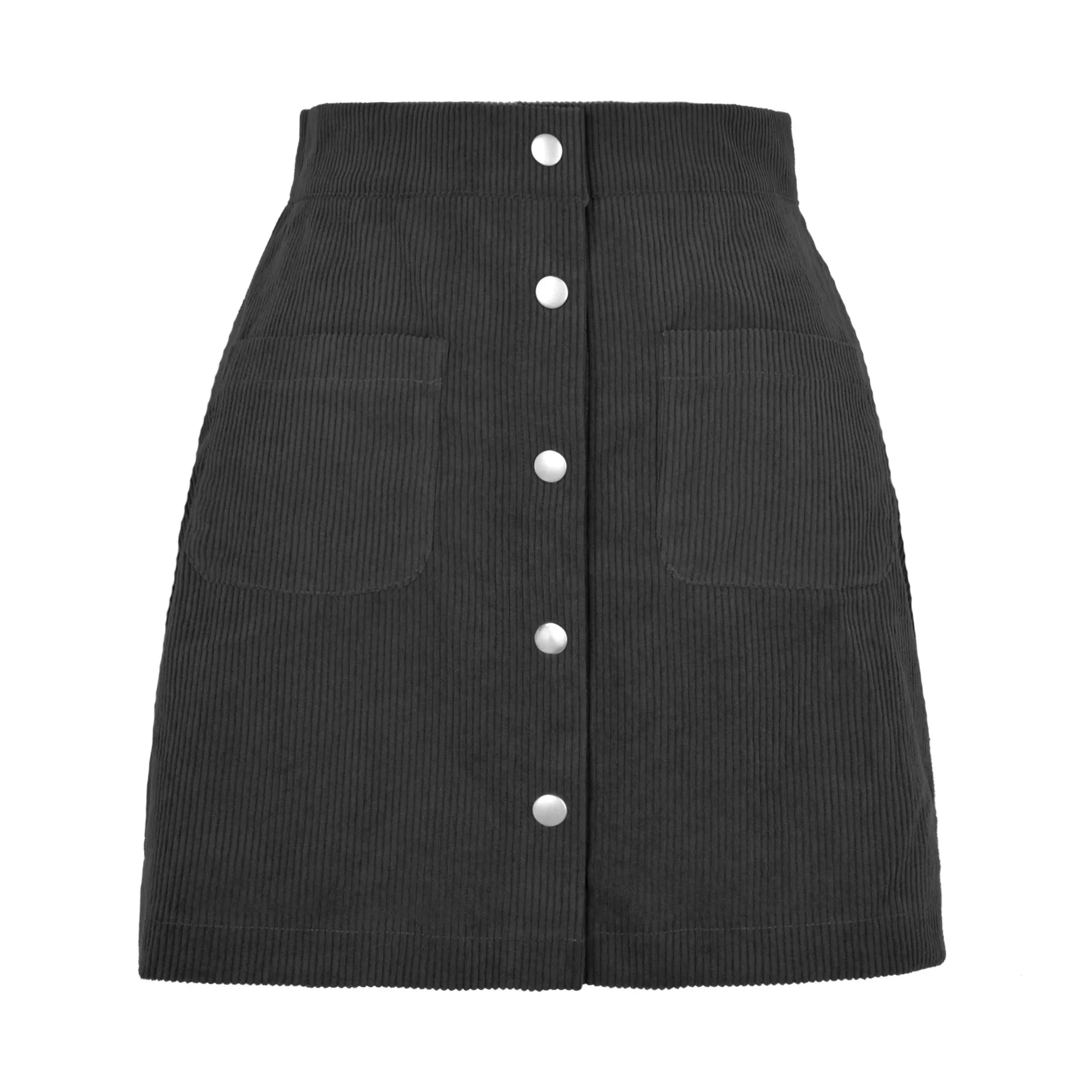 Women Skirts New Corduroy Package Buttocks Short Skirt 2023 Autumn Winters Pure Color women's Clothing Casual Vestidos WSL5135