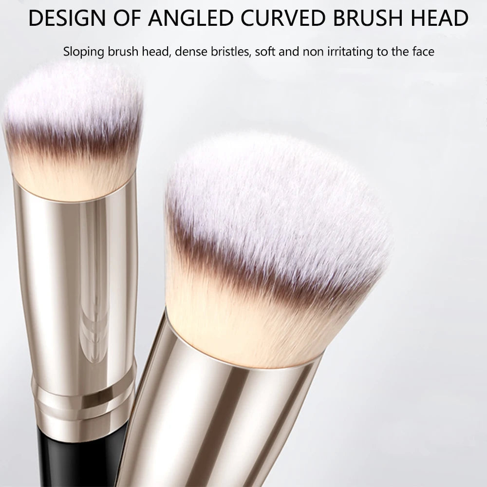 3PCS Makeup Brushes Kit Foundation Brush Flawless Concealer Brush Professional Contour Blush For Blending Liquid Powder Tools