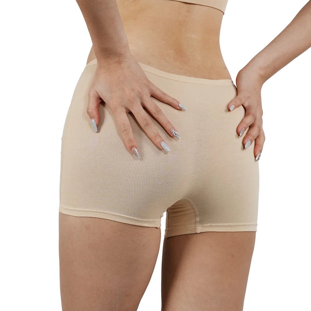 3Pcs Summer Safety Panties Women Skirts Underwear Cotton Boxer Shorts Female Boyshort Woman Seamless Underpants Lingerie 2025