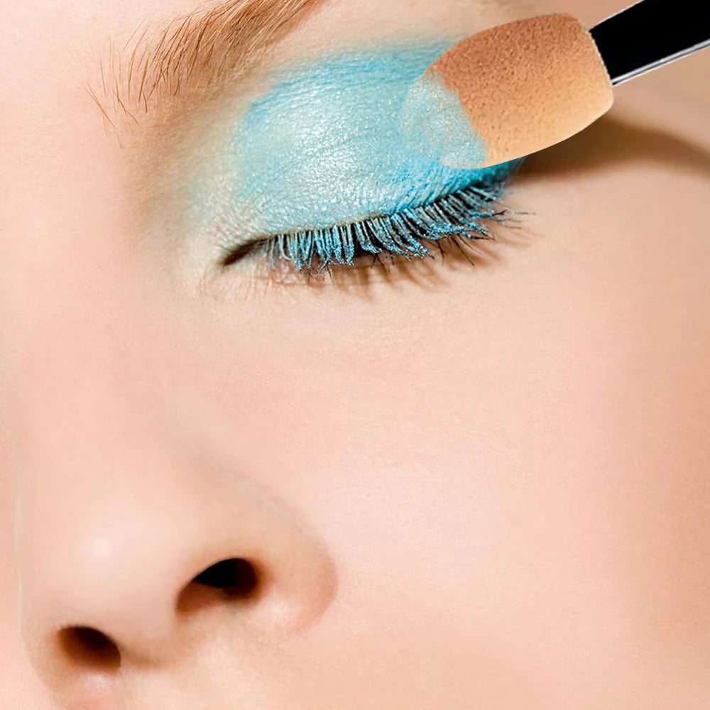 10/30/100pcs Double Ended Eyeshadow Brush Eyeshadow Applicators 6.2cm Makeup Sponge Brushes For Women Cosmetic Beauty Tool