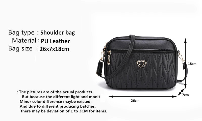 Women 2024 Sac A Main High Quality Soft PU Leather Luxury Purses And Handbags Women Bags Designer Women Shoulder Crossbody Bags