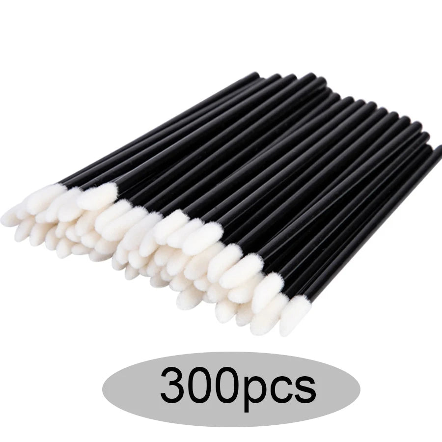 50/100/300/500pcs Makeup Tool   Eyebrow Eyelash Brushes Eyelash Spoolies  Mascara Wands Applicator for Eyelash Extension
